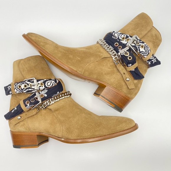 Amiri bandana suede Chelsea boot 43 1/2 - Picture 3 of 5